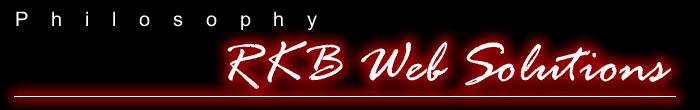 RKB Web Solutions - Philosophy